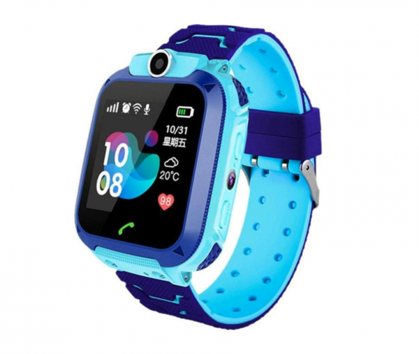 Детские смарт-часы NoBrand Smart Baby Watch Q12 Blue/Blue
