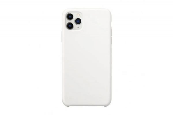 Силиконовый чехол на Appel iPhone 11 Pro Max Белый