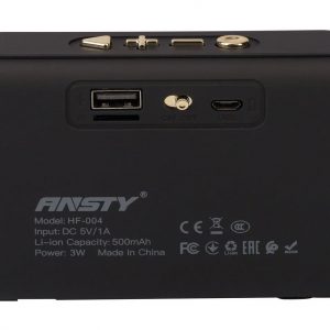 Портативная акустика ANSTY HF-004, черный 2