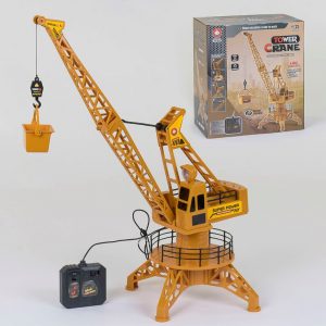 Детская игрушка подъемный кран на пульте управления Tower crane