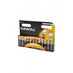 Батарейки Duracell Basic AA 12 шт блистере
