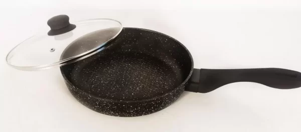 Сковорода универсальная KELLI KL-409 28 см черный