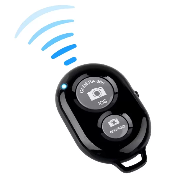 Универсальный Bluetooth пульт Кнопка для селфи для iOS и Android черный